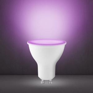 Lampa LED inteligenta Alecto SMARTLIGHT30, GU10, 5W, Wi-Fi, Alb - Img 2