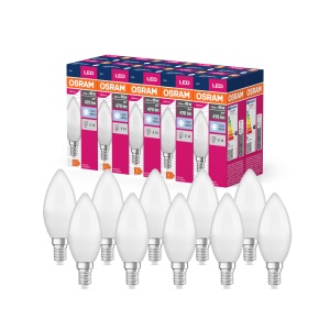 Lampa LED Osram B40 E14, 470 Lumen, Kaltwei 4000K, 10 bucati