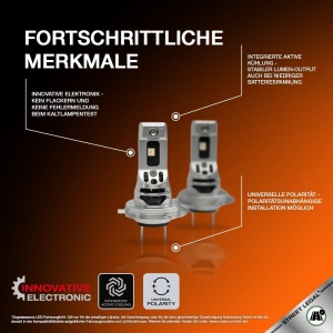 Lampa LED OSRAM NIGHT BREAKER H7 450, 6000K, 450 mai multa luminozitate - Img 7