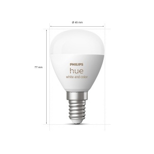 Lampa LED Philips Hue E14, Dimmabila, 16 Milioane Culori, Ambianta - Img 4