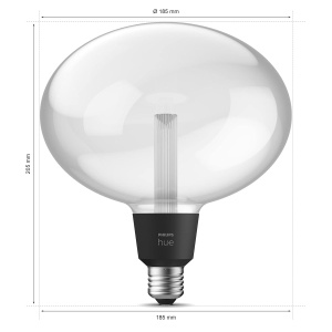 Lampa LED Philips Hue White Color Ambiance Lightguide Ellipse 500lm, dimmbara, 16 milioane de culori - Img 4