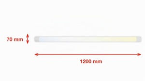 Lampa LED sub dulap TELEFUNKEN 120 cm, 33 W, 3650 Lm, culoare ajustabila - Img 6