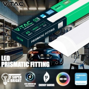 Lampa LED V-TAC 120 CM 20W, 4800 Lumen, CCT 3 in 1 - Img 2