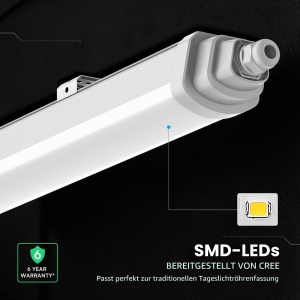Lampa LED V-TAC TK-Series 120 cm 36W IP65, 4320 Lumen, Neutral Alb 4000K - Img 14