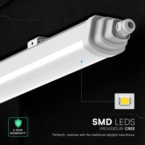 Lampa LED V-TAC TK-SERIES 150 CM 48W Wasserfest IP65, 5760 Lumen - Img 9