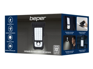 Lampa Solara BEPER P207ILO003 cu Senor de Miscare, 3 Moduri de Iluminare, IP65 - Img 8