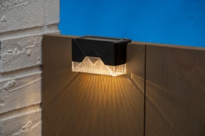 Lampa Solara Gradina Grundig 4 Buc - Lumina Calda, Negru, IP44 - Img 3