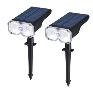 Lampa solara GRIFEMA 2er Set, 3000 K, 1200 mAh, IPX65