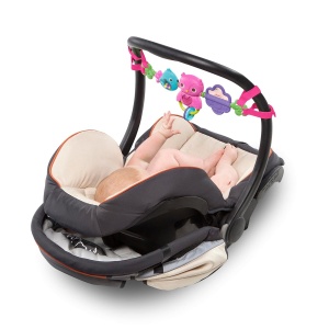 Lant pentru carucior Bright Starts cu lumini si melodii, design bufnita si pasare - Img 8