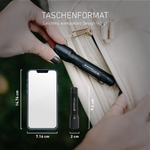 Lanterna LED Ledlenser P3 Core 90 Lumen Ultracompacta 6 Ore Autonomie - Img 3