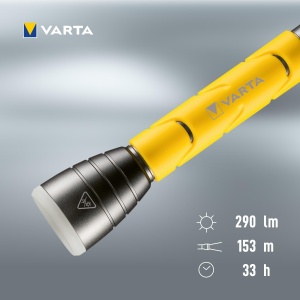 Lanterna LED VARTA Outdoor Sports F20, 5W, 2 moduri de iluminare, galbena - Img 7