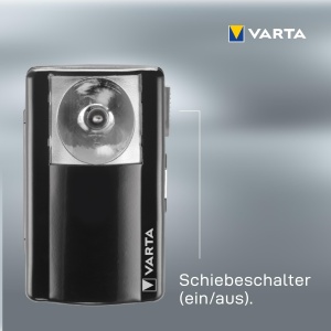 Lanterna LED VARTA Palm Light, 75m, cu clip de prindere, metalica - Img 9