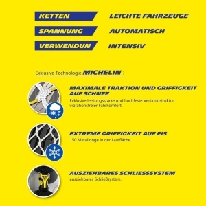 Lanturi de zapada Michelin Easy Grip Limited 14 Textil Ultraperformante Set 2 bucati - Img 5