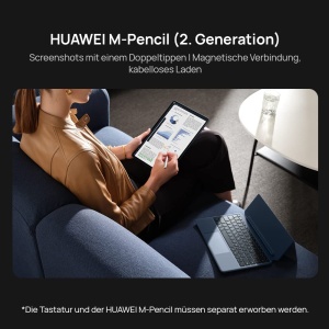 Laptop 2-in-1 HUAWEI MateBook E, 12.6 inch, Intel Core i3, 8GB RAM, 128GB, gri - Img 4