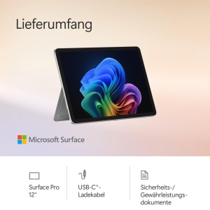 Laptop 2 in 1 Microsoft Surface Pro 12 Snapdragon X Plus 16GB RAM, 256GB SSD - Img 6