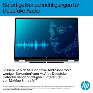 Laptop 2in1 HP OmniBook X Flip NG AI 14-fm0275ng, 16GB RAM, 512GB SSD, Argintiu - Img 9