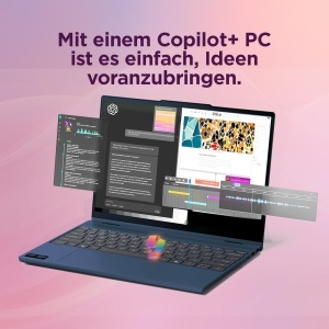 Laptop 2in1 Lenovo IdeaPad 5 Display Touch 14 WUXGA AMD Ryzen 5 16GB RAM 512GB SSD Albastru - Img 8