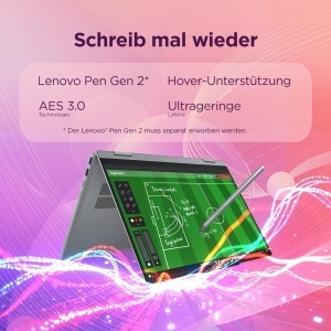 Laptop 2in1 Lenovo IdeaPad 5X 14 OLED Touch 16GB RAM 512GB SSD Gri - Img 6