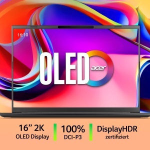 Laptop Acer Aspire 16 AI OLED Ryzen AI 5 16GB RAM 512GB SSD Culoare gri - Img 3