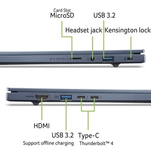 Laptop Acer Swift Go 14 AI OLED, Intel Core Ultra 7, 16GB RAM, 512GB SSD - Img 5
