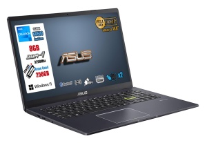 Laptop ASUS 15.6 inch FullHD - Notebook Intel N4500, 8 GB RAM, SSD 256 GB, Windows 11, HDMI, USB Type-C, mouse Wi-Fi inclus - Laptop perfect pentru studio, serviciu si acasa - Img 2