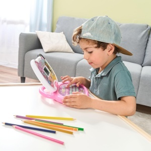 Laptop educational VTech Gabbys Dollhouse, QWERTZ, 8 moduri de joc, 3-6 ani - Img 4