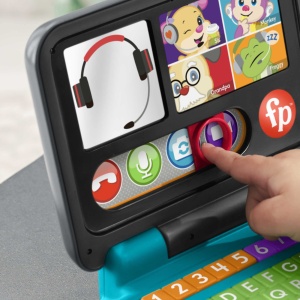 Laptop educativ Fisher-Price HHH03, cu 55 melodii, pentru 6-36 luni - Img 3