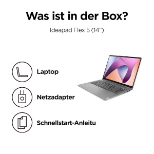 Laptop Lenovo IdeaPad Flex 5 Convertible, 14 WUXGA, AMD Ryzen 7, 16GB RAM, 512GB SSD, Gri - Img 9