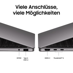 Laptop Samsung Galaxy Book 6 Pro, 16 inch, gri, procesor Intel Core Ultra - Img 3