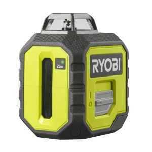 Laser 360 Ryobi RB360GLL, 25 m, auto-nivelare, tehnologie laser verde