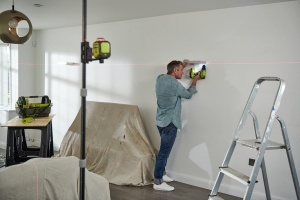 Laser 360 Ryobi RB360RLL, 20 m, auto-nivelare, cu husa si baterii - Img 5