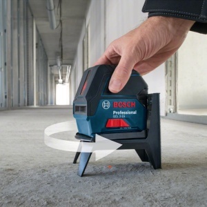 Laser cu linii incrucisate Bosch Professional GCL 2-15 IP54 Autonivelare 15m - Img 2