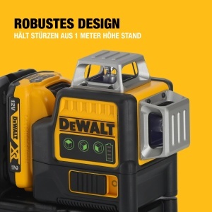 Laser de nivelare DEWALT DCE089D1G, 12V, 3x360, auto-nivelare - Img 6