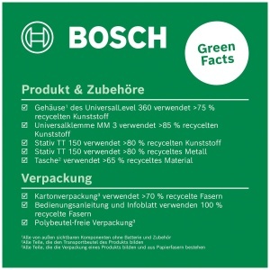 Lasere de nivelare Bosch UniversalLevel 360, auto-nivelare, cu stativ TT 150 - Img 3