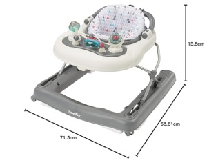 Lauflernhilfe 2-in-1 Babymoov, Gehfrei si Lauflernwagen, 3-in-1, inaltime reglabila - Img 4