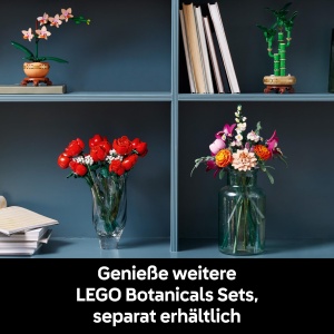 LEGO Botanicals Set 10342 Buchet de Flori Roz pentru Decor Creativ - Img 7