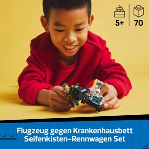 LEGO City Set 60459 Masinute Seifenkiste cu Minifigurine pentru Copii 5 - Img 2