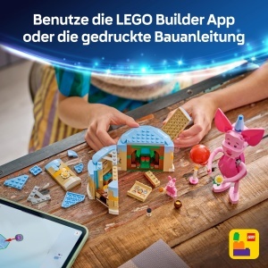 LEGO Disney Ferkels Geburtstagsspass 43305 Figur Winnie Puuh Torta Aniversare - Img 6