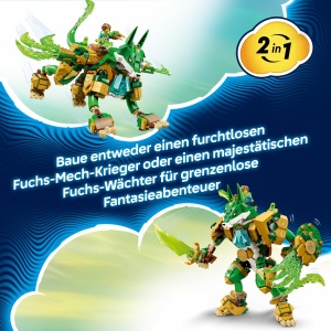 LEGO DREAMZzz 71508 Fuchs-Wachtermech 2-in-1 Minifigurine si Creaturi Fantastice - Img 3