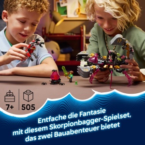 LEGO DREAMZzz 71513 Scorpionbagger 2-in-1 Transformabil cu Minifigurine - Img 2