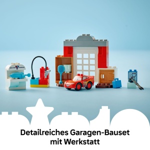 LEGO DUPLO 10456 Disney Pixar Cars McQueen Set Atelier si Spalatorie Auto pentru Copii 2 - Img 4