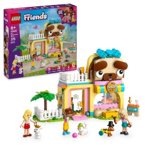 LEGO Friends 42650 Magazin accesorii animale 375 piese cu figurine si statie de ingrijire