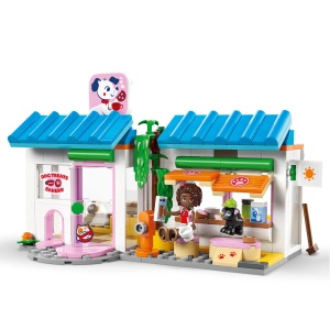 LEGO Friends Hundekuchenbackerei 42677 Set de Joaca cu Mini Papusi si Catei - Img 4