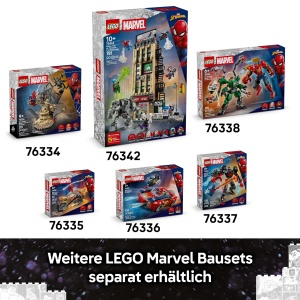 LEGO Groot 76341 Ravager Outfit Figurina Super Erou 604 Piese pentru Copii si Fani Marvel - Img 8