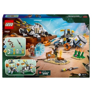 LEGO Horizon Adventures 77037 Set Aloy si Varl vs Panzerwanderer si Sagezahn 768 Piese - Img 10