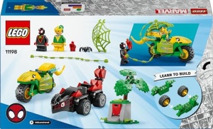 LEGO Marvel 11198 Dino-Flitzer Spin si Electro Set Supereroi pentru Copii 4 - Img 13