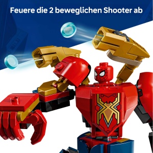 LEGO Marvel Mech Duel Spider-Man vs Doc Ock 76338 Set cu 315 Piese si 3 Minifigurine - Img 3
