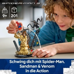 LEGO Marvel Set Spider-Man vs Sandman 76334 201 Piese Supereroi - Img 2