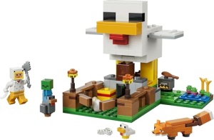 LEGO Minecraft Huhnerfarm 21585 Set de Constructie cu Figurine si Functii Interactive - Img 10