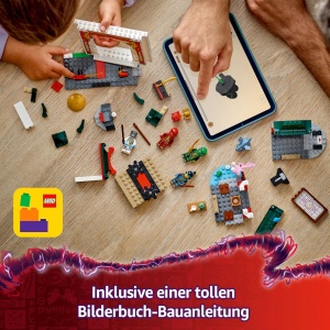LEGO NINJAGO Spinjitzu-Tempel 71831 Set Constructie cu Minifigurine si Dragon - Img 4